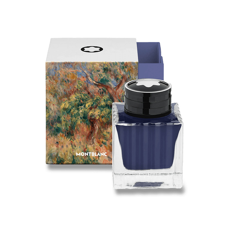Lahvičkový inkoust Montblanc Master of Art Homage Pierre-Auguste Renoir LE 4810 blue