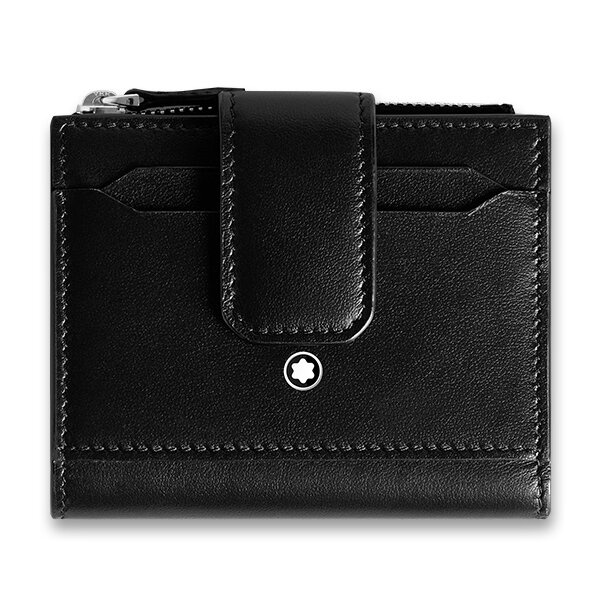 Peněženka Montblanc Mini 6 cc, černá, na mince