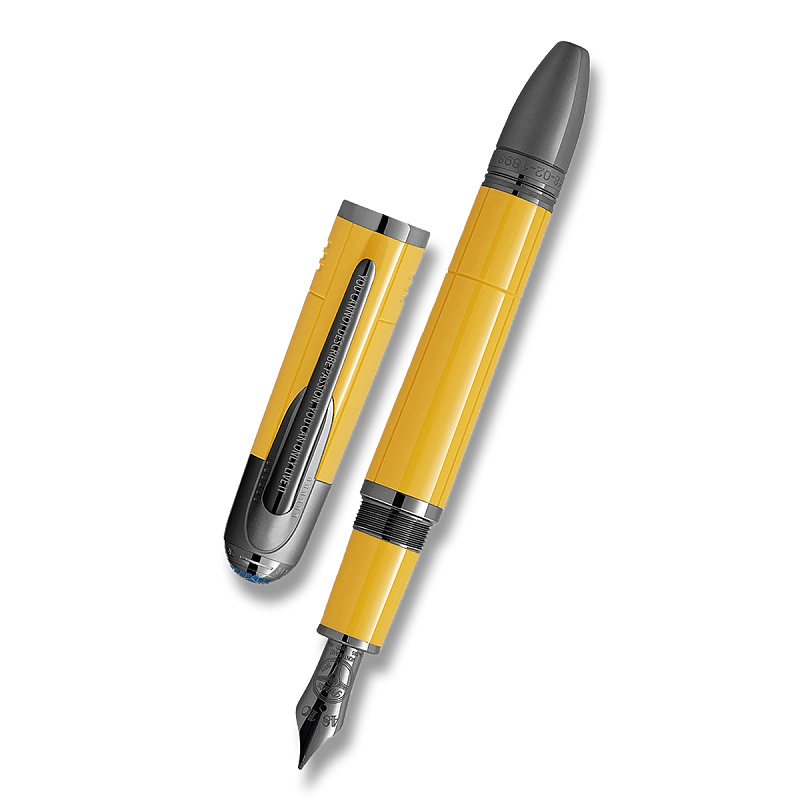 Montblanc Enzo Ferrari Great Characters SE Giallo Modena plnicí pero, hrot F