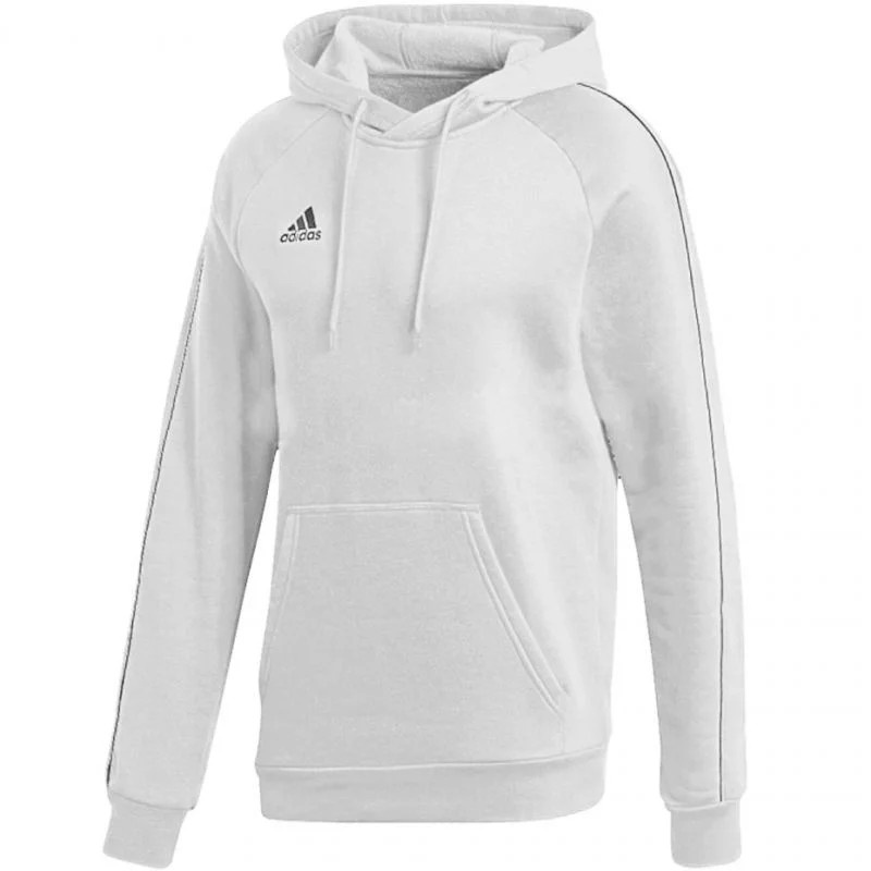 Unisex mikina Core 18 Hoody M  FS1895 Bílá - Adidas bílá M