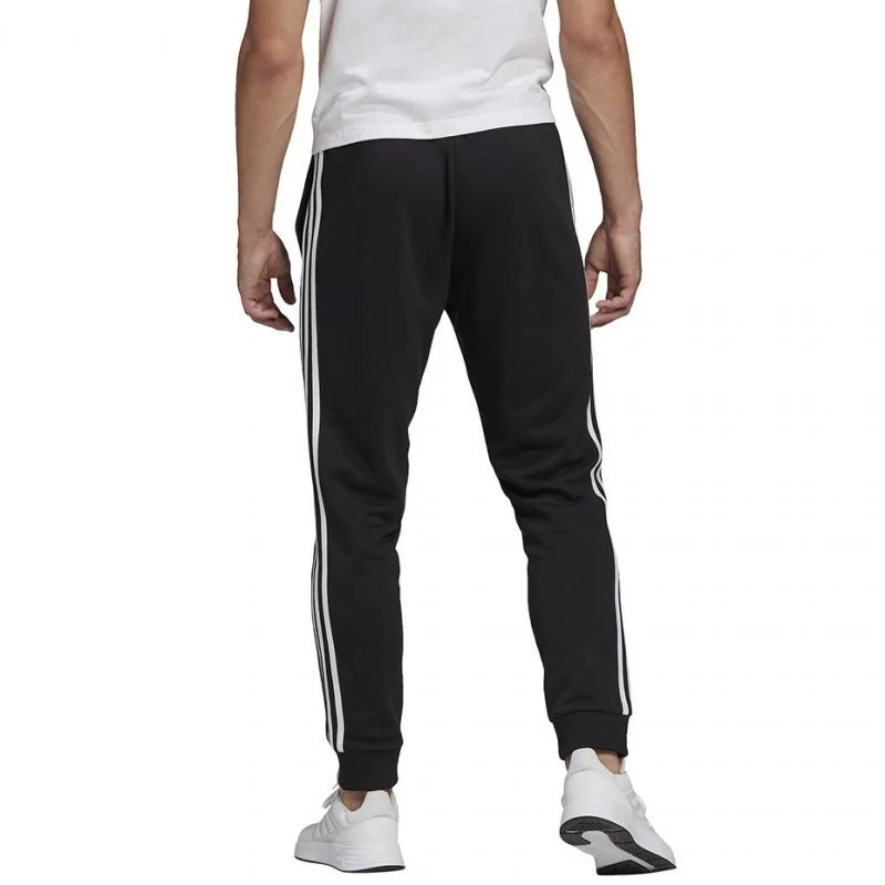 Pánské tričko Essentials Tapered Cuff 3 Stripes M GK8831 - Adidas S