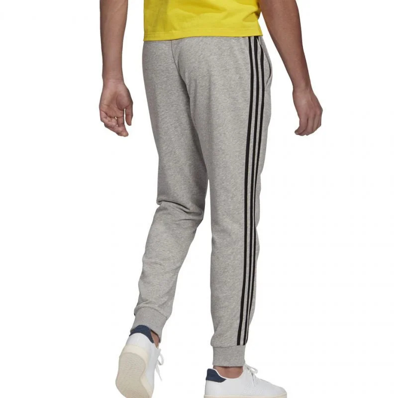 Pánské tričko Essentials Tapered Cuff 3 Stripes M GK8889 - Adidas XL