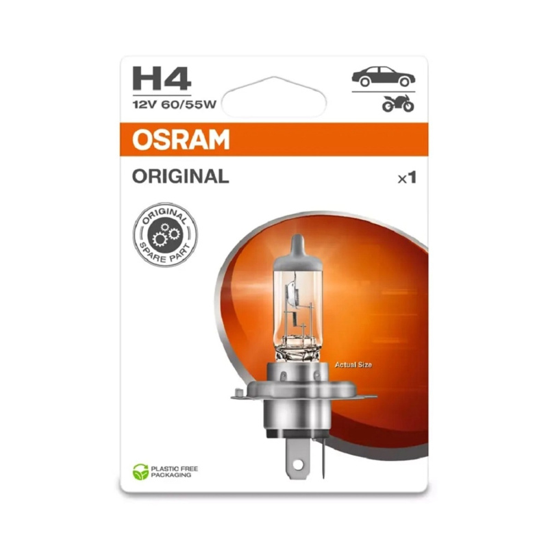 OSRAM Autožárovka Original Line H4, 60/55W, 12V, 1 ks (BLI ECO)
