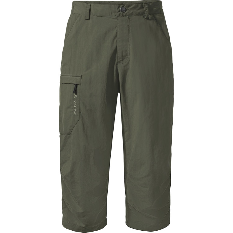 Vaude Men's Farley Capri Pants II, turistické kalhoty, zelená