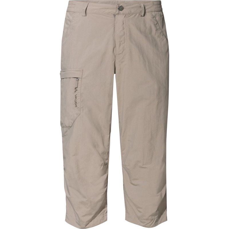 Vaude Men's Farley Capri Pants II, turistické kalhoty, béžová