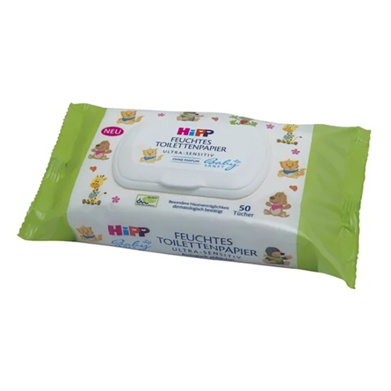Hipp Babysanft Ultra Sensitive vlhčený toaletní papír 50 ks