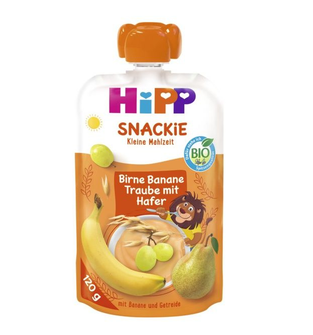 HIPP Sport hruška banán bíle hrozno a oves 120 g