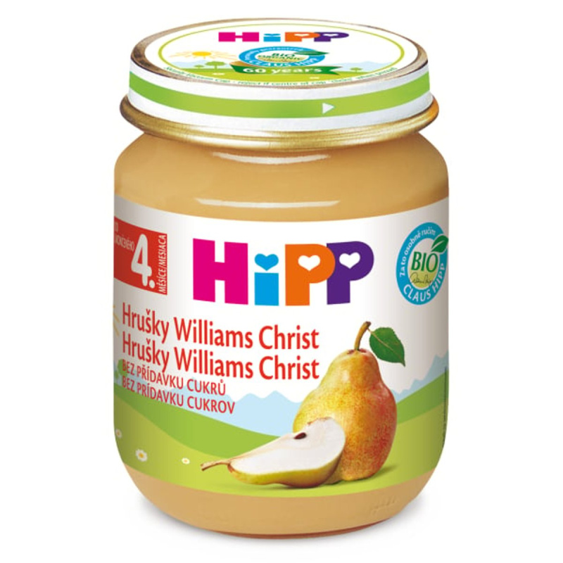 HiPP BIO Ovocný příkrm hrušky Williams-Christ