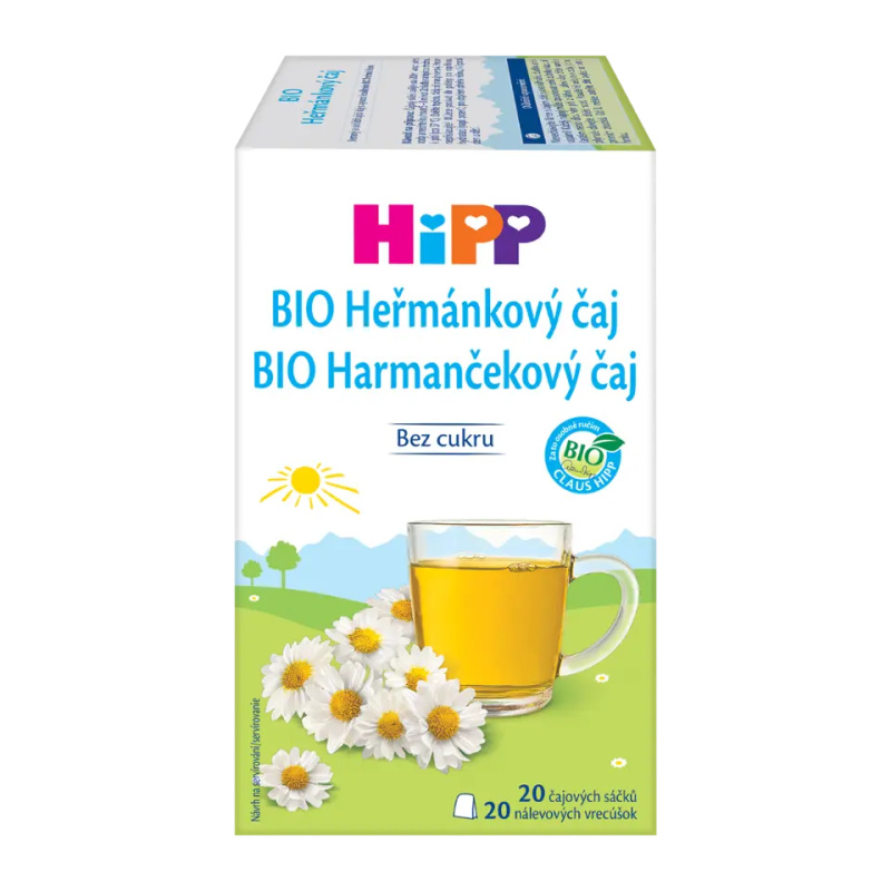 Hipp BIO Heřmánkový čaj sáčky 20x1,5 g