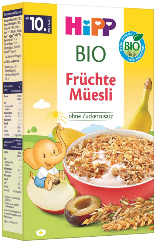 HiPP BIO Ovocné müsli 200 g