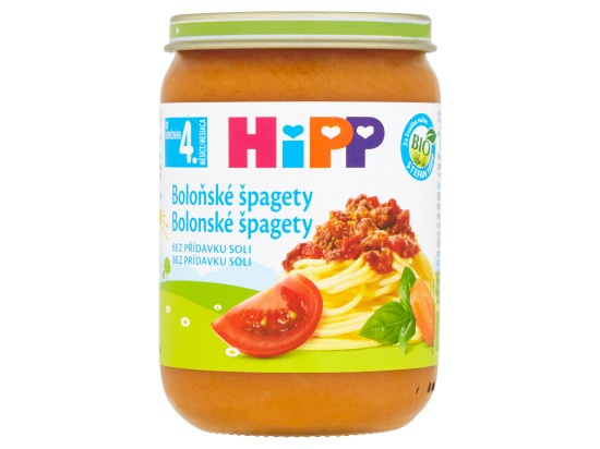 HiPP BIO Špagety v boloňské omáčce