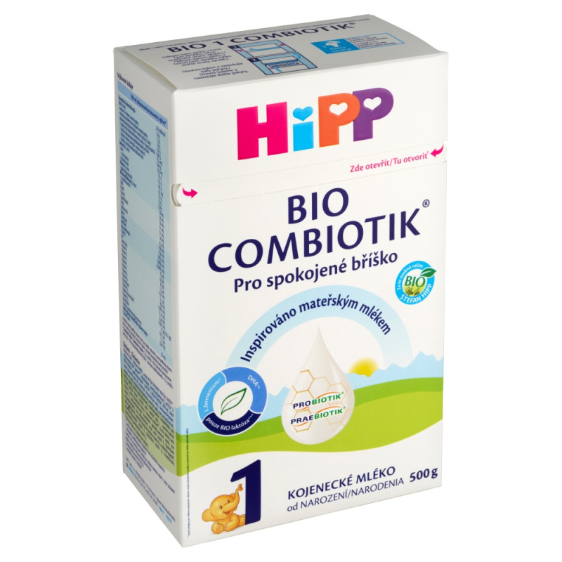 HiPP mléko 500g 1 Bio Combiotik 0m