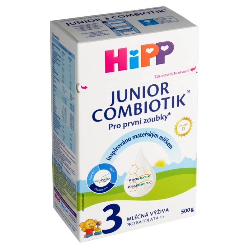 HiPP mléko 500g 3 Junior Combiotik 12m