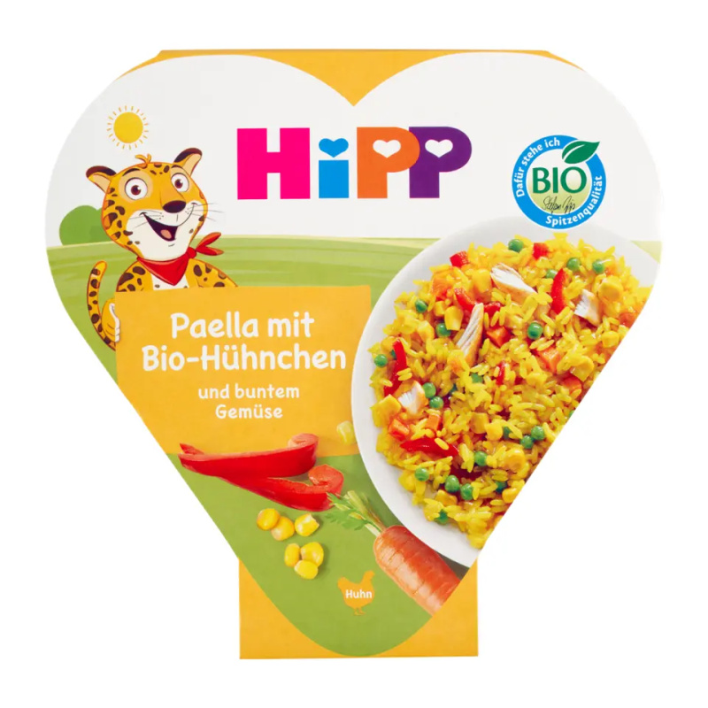 Hipp BIO Paella se zeleninou a kuřecím masem 250 g