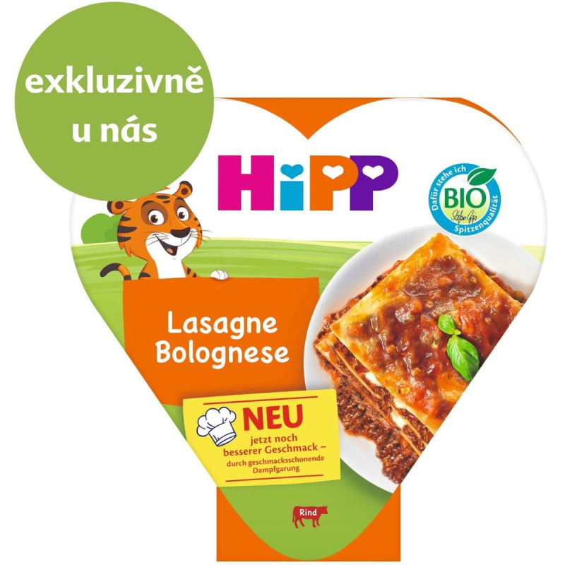 HiPP BIO Boloňské lasagne