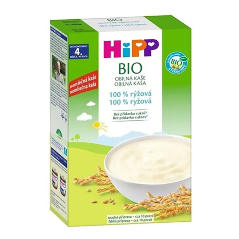 HIPP Kaše obilná 100% rýžová BIO 200 g