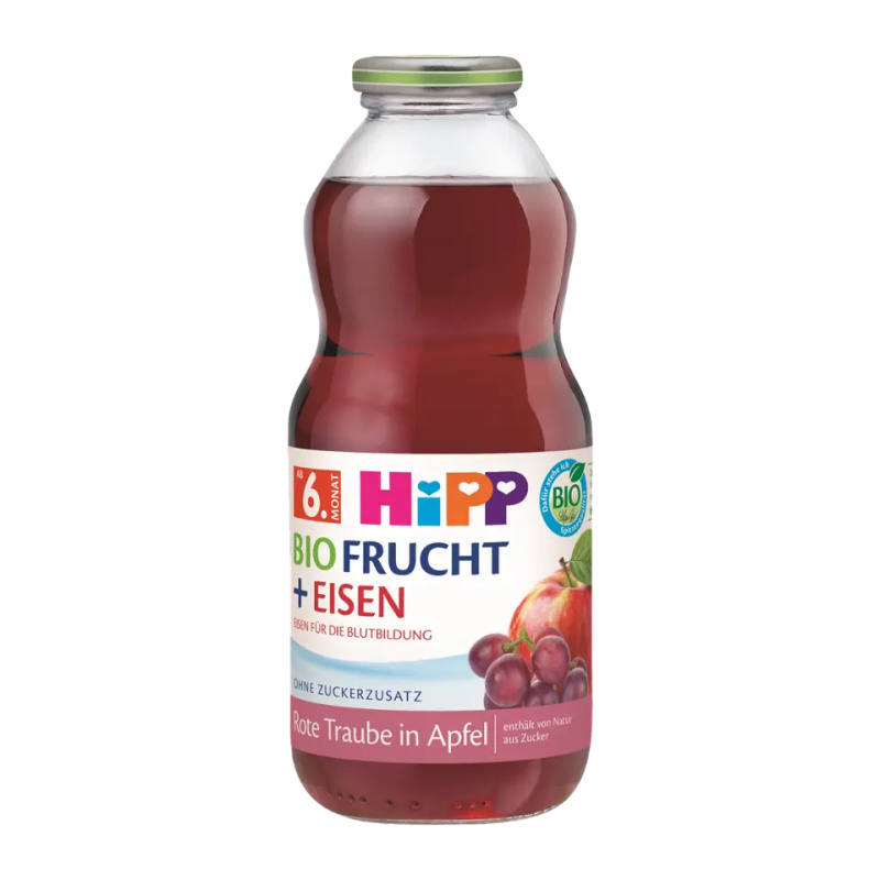 HIPP Šťáva jablko červené hrozny BIO 500 ml