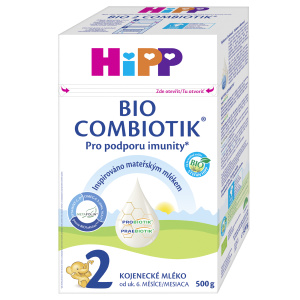 HiPP mléko 500g 2 Bio Combiotik 6m