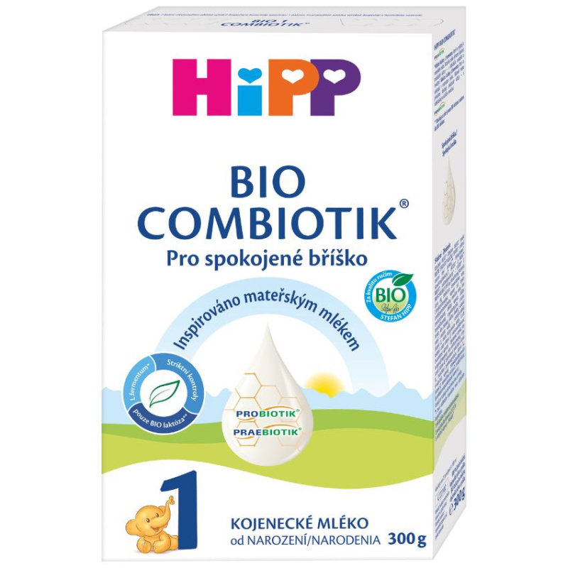 Hipp BIO Combiotik 1 Počáteční mléčná kojenecká výživa 300 g