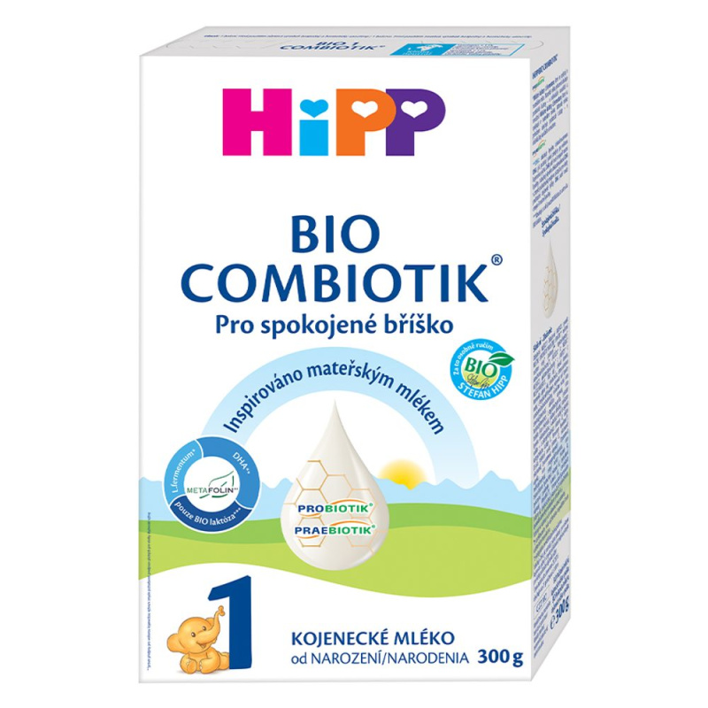 Hipp BIO Combiotik 1 Počáteční mléčná kojenecká výživa 300 g