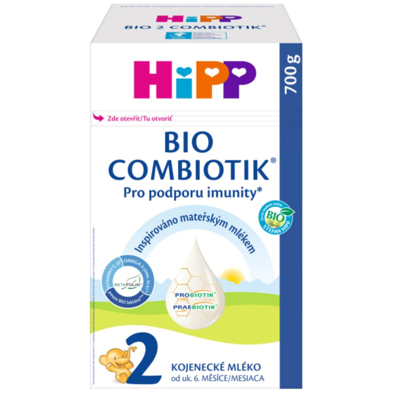 HiPP BIO Combiotik 2 kojenecké mléko
