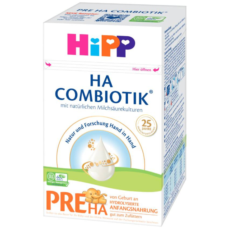 Hipp PreHA 1 Combiotik Počáteční kojenecká výživa 600 g