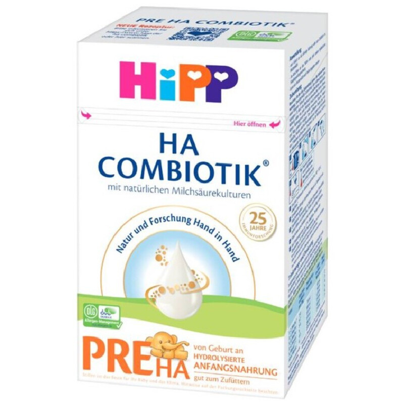 Hipp PreHA 1 Combiotik Počáteční kojenecká výživa 600 g