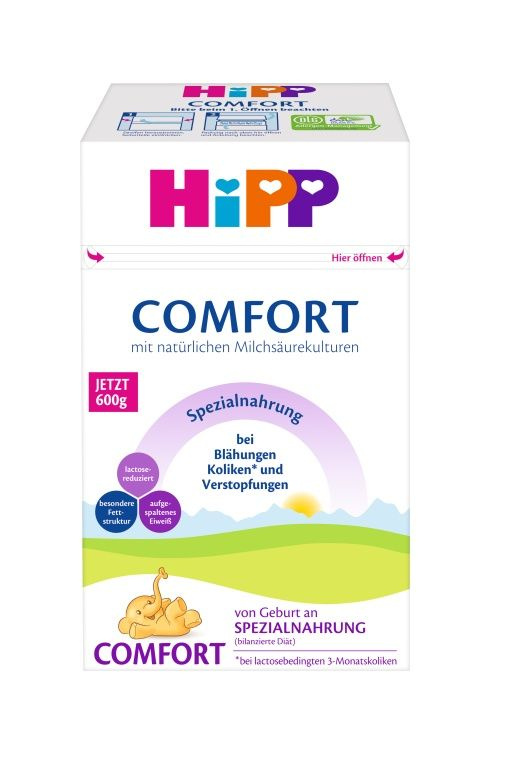 HIPP Comfort mléko speciální kojenecká výživa 600 g