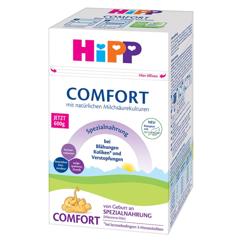 HIPP Comfort mléko speciální kojenecká výživa 600 g