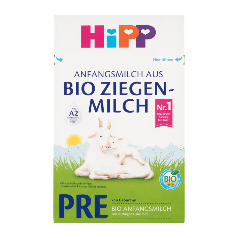 HiPP Kozí mléko HiPP 1 BIO od narození 400g 0m+