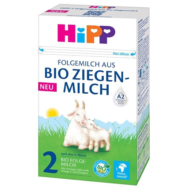 HIPP 2 Kozí mléko od 6. měsíce BIO 400 g