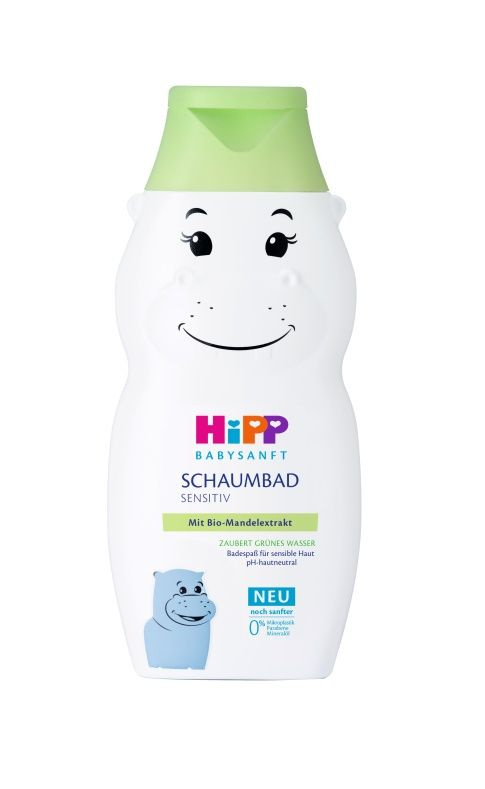 Hipp Babysanft Sensitive Hippo dětská koupel 300 ml