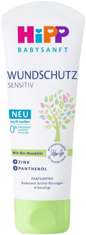 HIPP Babysanft krém k denní péči o zadeček 75 ml