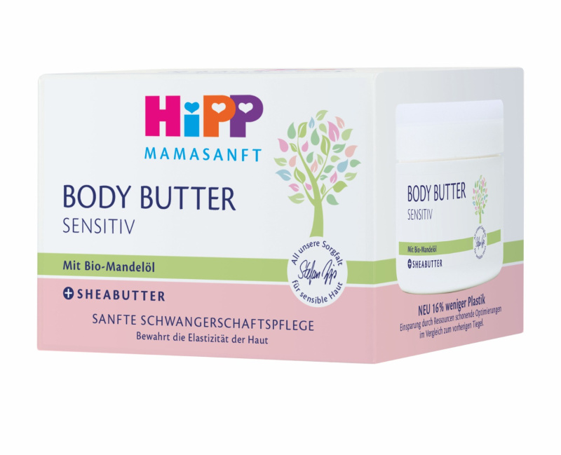 Hipp Mamasanft Sensitive tělové máslo 200 ml