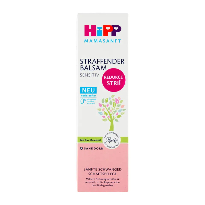 Hipp Mamasanft Sensitive zpevňující balzám 150 ml