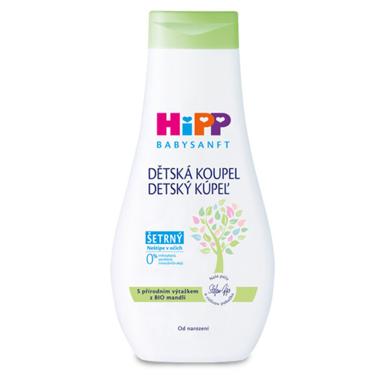 Hipp Babysanft Sensitive dětská koupel 350 ml