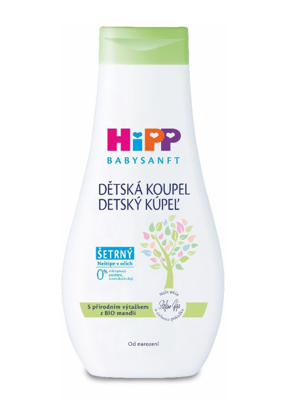 Hipp Babysanft Sensitive dětská koupel 350 ml