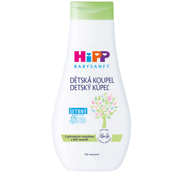 Hipp Babysanft Sensitive dětská koupel 350 ml
