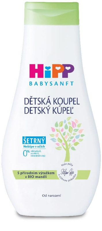 Hipp Babysanft Sensitive dětská koupel 350 ml
