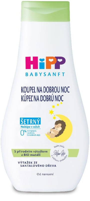 HIPP Babysanft koupel na dobrou noc 350 ml