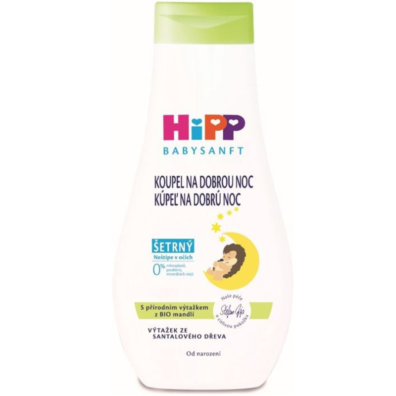HIPP Babysanft koupel na dobrou noc 350 ml
