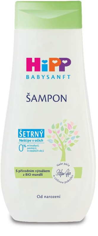 Hipp Babysanft jemný šampon 200 ml