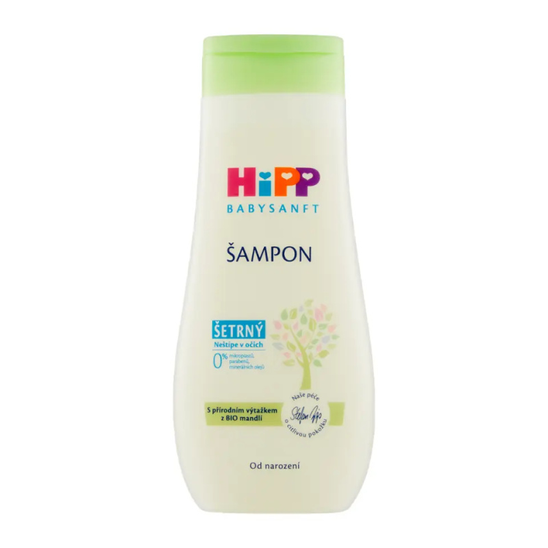 Hipp Babysanft jemný šampon 200 ml
