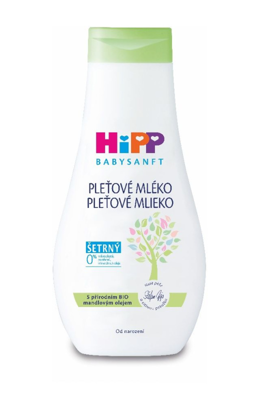 Hipp Babysanft Sensitive pleťové mléko pro děti od narození 350 ml