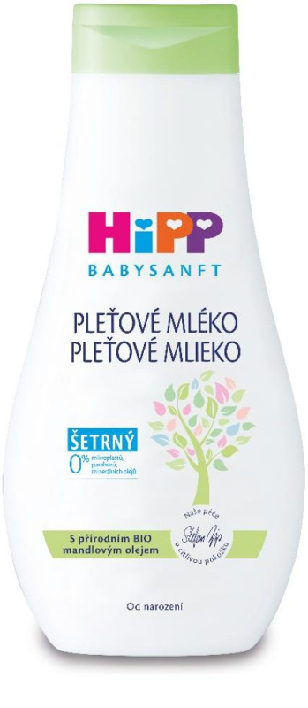 Hipp Babysanft Sensitive pleťové mléko pro děti od narození 350 ml