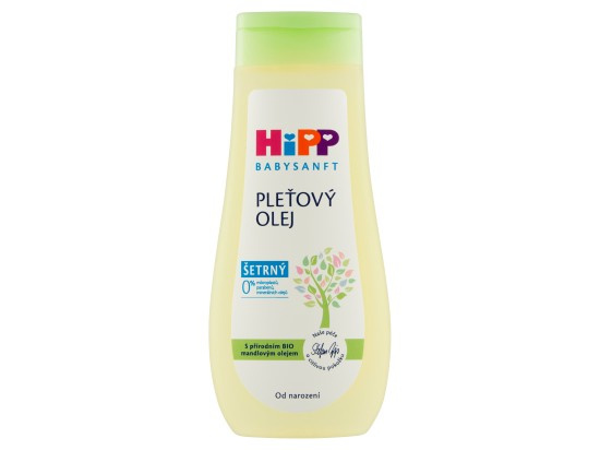 Hipp Babysanft Sensitive pleťový olej pro děti od narození 200 ml