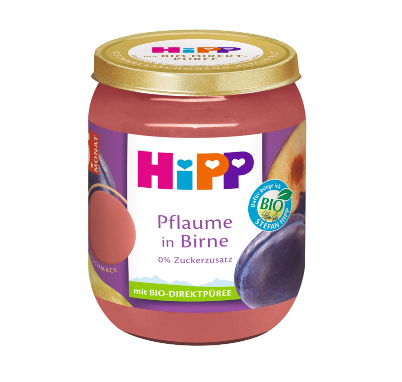 HIPP Hrušky se švestkami BIO 160 g