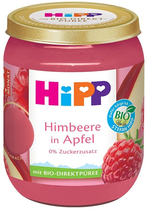 Hipp Superovoce BIO Jablka s malinami 160 g