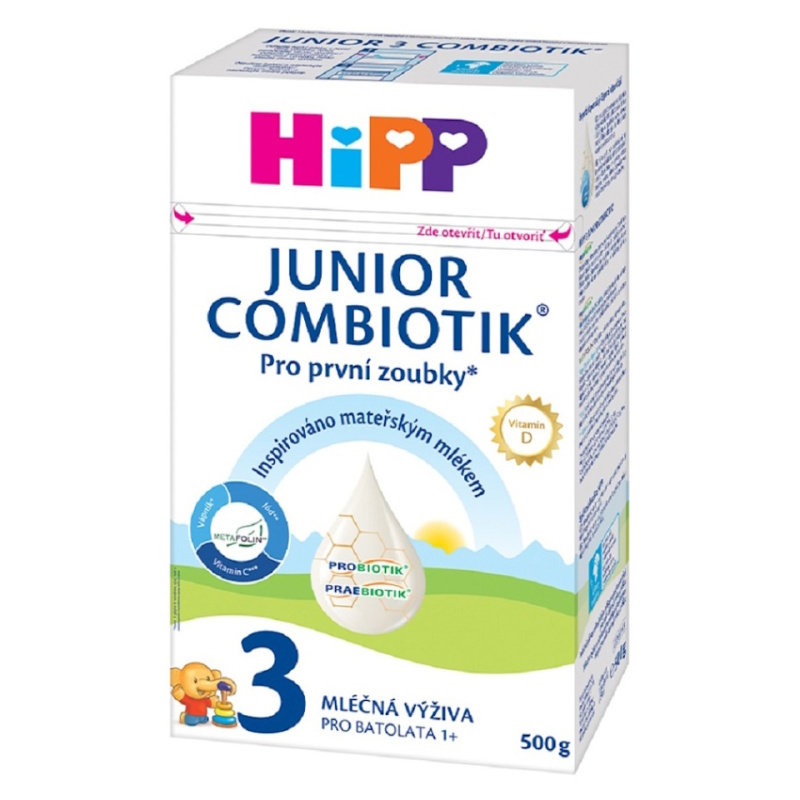 HIPP 3 Combiotik junior pokračovací batolecí mléko 500 g