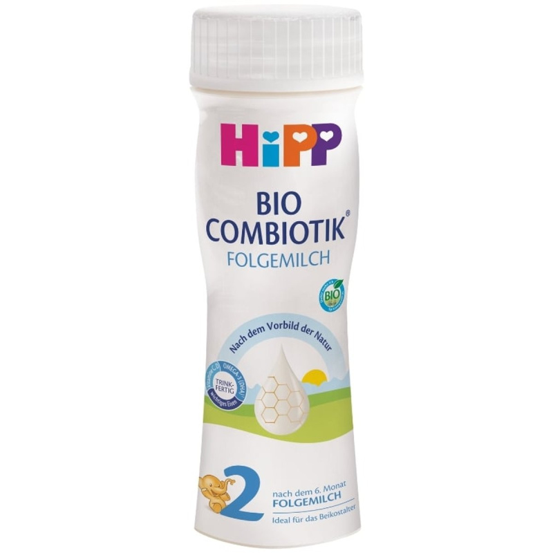 HiPP BIO Combiotik 2 pokračovací mléčná tekutá kojenecká výživa
